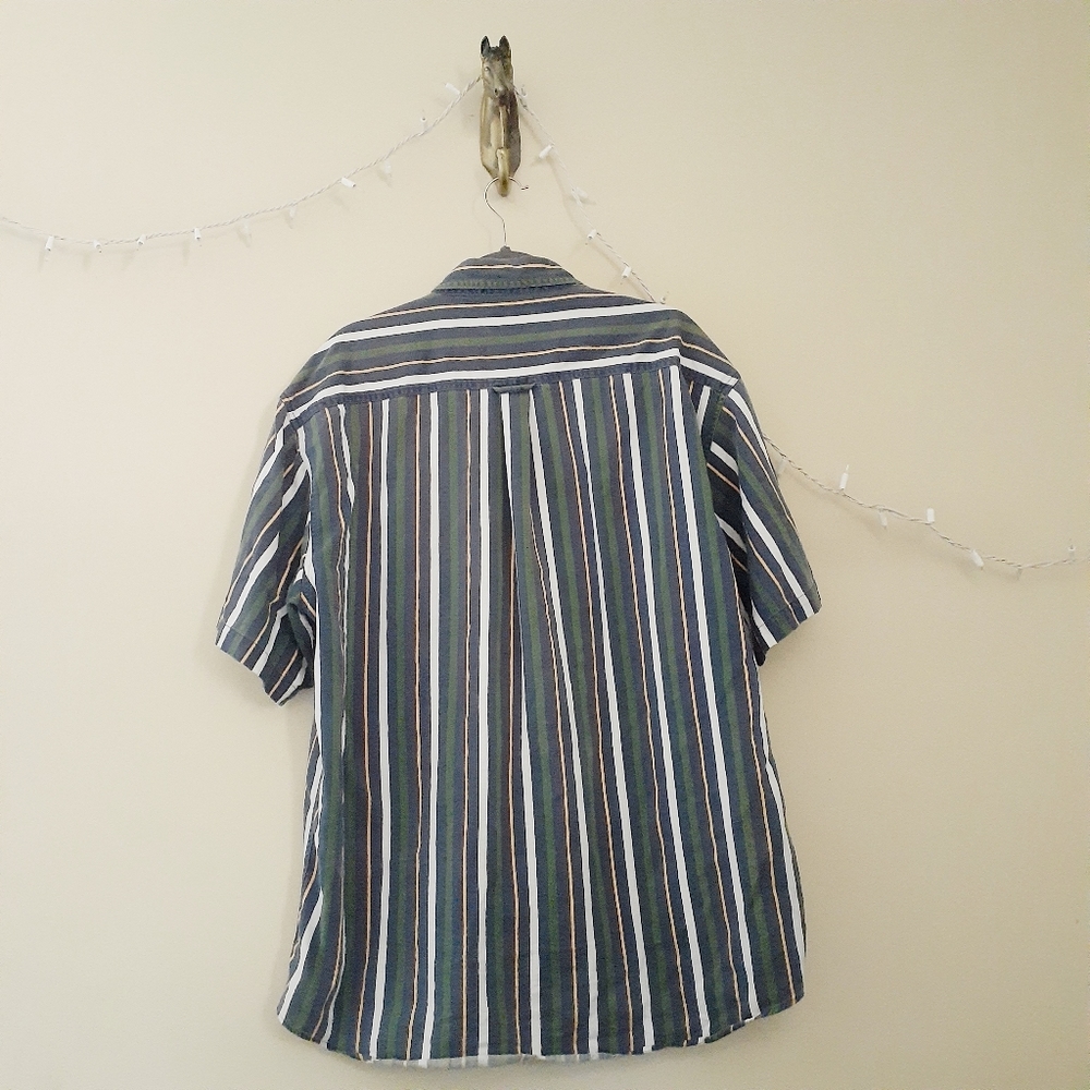 Saddlebred XL Short Sleeve Button Up Shirt Cotton - Picture 6 of 16